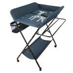 Table  langer / commode  langer pliable pour bb - yyixing - bleu - contemporain - design - mtal