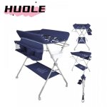 Table � langer pliable avec roulettes pivotantes silencieuses pour une mobilit� facile - hauteur r�glable ...