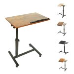 Table de lit à roulette - elancooh - hauteur ajustable - bureau debout mobile - 60 * 34cm - bureau pliable ... Table de lit à roulette - elancooh - hauteur ajustable - bureau debout mobile - 60 * 34cm - bureau pliable ...
