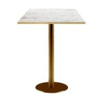 Table mange - debout - rome bistrot - plateau 60x60 cm - h110 cm - pi�tement fonte thermolaqu�e