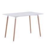 Table à manger - table salle à manger 6 personnes - scandinave - plateau mdf - l110 * p70 * h74cm(blanc) ... Table à manger - table salle à manger 6 personnes - scandinave - plateau mdf - l110 * p70 * h74cm(blanc) ...