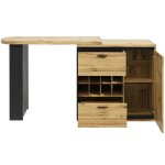 Table � manger extensible (138 x 39 x 105 cm) - extensible jusqu� 220 cm - convient pour la cuisine et ...