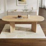 Table � manger extensible - becag - table de salle � manger 160 - 200x90cm - table de cuisine - 6 - 8 ...