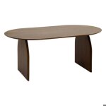 Table � manger isana l180cm marron - atmosphera cr�ateur dint�rieur