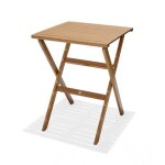 Table  manger de jardin - chillvert - miln - bois trait fsc - carr 2 personnes