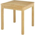 Table � manger table de cuisine de 2 � 4 personnes en pin massif naturel 90. 70 - 50b