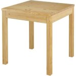 Table à manger table de cuisine de 2 à 4 personnes en pin massif naturel 90. 70 - 50c Table à manger table de cuisine de 2 à 4 personnes en pin massif naturel 90. 70 - 50c