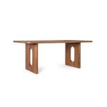 Table � manger rectangulaire - giner y colomer - bois dacacia - 8 places - 200 cm