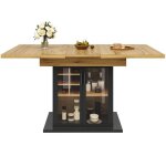 Table � manger table t�lescopique (110 - 140�80cm) table de cuisine pliante table � manger extensibletable ...