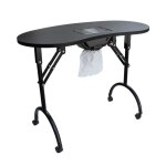 Table manucure pliante - swan - avec aspirateur Table manucure pliante - swan - avec aspirateur