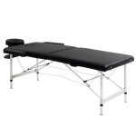Table de massage pliable 3 zones hauteur réglable dim. 185l x 70l x 59 - 84h cm sac transport alu. synthétique ... Table de massage pliable 3 zones hauteur réglable dim. 185l x 70l x 59 - 84h cm sac transport alu. synthétique ...
