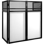 Boomtone dj dj desk white stands dj