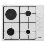 Table mixte glem gtl647wh - 3 foyers gaz - 1 fo? Table mixte glem gtl647wh - 3 foyers gaz - 1 fo?