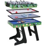 Table multi jeux 4 en 1 pliante - billard / babyfoot / hockey / tennis de table (gn02) Table multi jeux 4 en 1 pliante - billard / babyfoot / hockey / tennis de table (gn02)