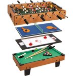 Table multi - jeux - cb games - 4 jeux - bois - 79x43x675 cm - pour enfants  partir de 5 ans