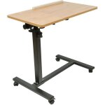Table pour ordinateur - mquwenhu - hauteur réglable - 4 roulettes Table pour ordinateur - mquwenhu - hauteur réglable - 4 roulettes