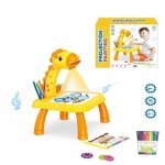 Table peinture par projection pour enfants - zgeer - jouet projecteur tracer dessin avec lumi�re musique ...