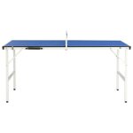 Table de ping - pong - bleu66 - adulte - mdf et acier - intrieur