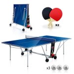 Table de ping - pong ym intérieure dimensions officielles du tournoi route de transport - raquettes et ... Table de ping - pong ym intérieure dimensions officielles du tournoi route de transport - raquettes et ...