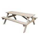Table de pique - nique - generique - mod�le naturel - l 180 x l 151 x h 698 cm - 8 places - bois fsc