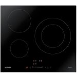 Table / plaque induction samsung nz63r3727bk - 3 foyers