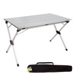 Table pliante en aluminium pour camping aktive camping 110x70x70 cm