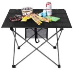 Table pliante en aluminium ultralgre mobilier dextrieur pour camping randonne barbecue pique - nique ...