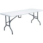 Table pliante portable 162 cm 6 personnes