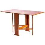 Table pliante - susanna - bois massif - 4 places - marron - int�rieur / ext�rieur