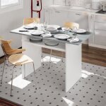 Dmora table à rallonge garland table extensible avec ouverture de livre table console pliante 120x35h77 ... Dmora table à rallonge garland table extensible avec ouverture de livre table console pliante 120x35h77 ...