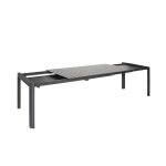 Table de jardin extensible en aluminium rectangulaire palma - jardiline Table de jardin extensible en aluminium rectangulaire palma - jardiline