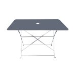 Table de jardin - chalet & jardin - bistro - pliable - acier - gris Table de jardin - chalet & jardin - bistro - pliable - acier - gris