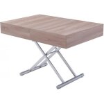 Table relevable extensible harie mlamine chne naturel
