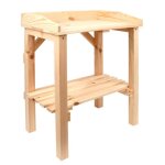 Table � rempoter pour enfant - l 48 x p 322 x h 608 cm - bois de pin