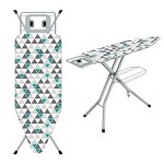 Table � repasser pliable 120 x 45 cmpour centrale vapeurverrouillage s�curis�7r�glages de hauteursupport ...