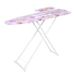 Table  repasser pliable 2en1 flasidu en acier 107x30 h78cm avec repose fer et repose centrale vapeur ...
