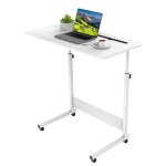 Table roulante pour lit canap bureau mobile rglable hauteur 69 - 90cm 4 roulante verrouillable table ...