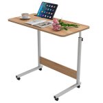 Table roulante pour lit canapé table dappoint bureau mobile réglable en hauteur 69 - 90cm bureau informatique ... Table roulante pour lit canapé table dappoint bureau mobile réglable en hauteur 69 - 90cm bureau informatique ...