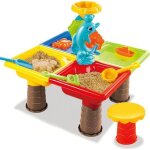 Table de sable jeux de plage ensemble bb eau sable dragage outils45 x 46cm modle 2