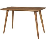 Table de salle � manger en bois massif finebuy - sheesham - style maison de campagne - 4 places