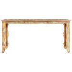 Table de salle à manger - bois de récupération massif - rectangulaire - contemporain - design Table de salle à manger - bois de récupération massif - rectangulaire - contemporain - design