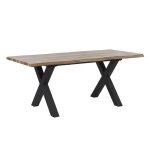 Table de salle à manger extensible - beliani - bronson - bois foncé - noir - effet bois - 140 / 180 x ... Table de salle à manger extensible - beliani - bronson - bois foncé - noir - effet bois - 140 / 180 x ...