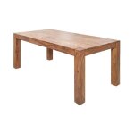 Table de salle � manger orbo 200 cm ? table en bois massif de sheesham verni