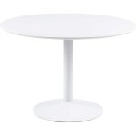 Table de salle à manger ronde ibis composée de mdf blanc et dun cadre en métal blanc. table pour 4 personnes. ... Table de salle à manger ronde ibis composée de mdf blanc et dun cadre en métal blanc. table pour 4 personnes. ...