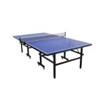 Table tennis de table - table de ping - pong - pliable - usage exterieure - 2 raquettes avec housse + ...
