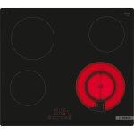 Table vitro 60cm bosch - pkf611bb8e - commande à lavant - sans cadre - zone double - noir Table vitro 60cm bosch - pkf611bb8e - commande à lavant - sans cadre - zone double - noir