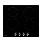 Beldeko - plaque de cuisson vitrocéramique 4 foyers encastrable avec boutons de contrôle - 6000w Beldeko - plaque de cuisson vitrocéramique 4 foyers encastrable avec boutons de contrôle - 6000w