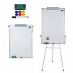 Tableau blanc effacable sur pied tableaux blancs magnetique chevalet de conf�rence hauteur r�glable effa�able ...