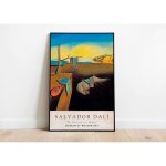 Tableau - dali - la persistance de la m�moire - art surr�aliste - 40x60cm