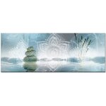 Tableau d�co panoramique zen d�tente - zen - 80x30 cm
